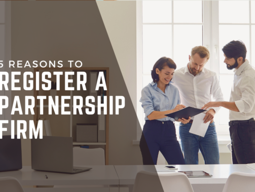 5 REASONS FOR REGISTERED PARTNERSHIP FIRM CA MANISH
